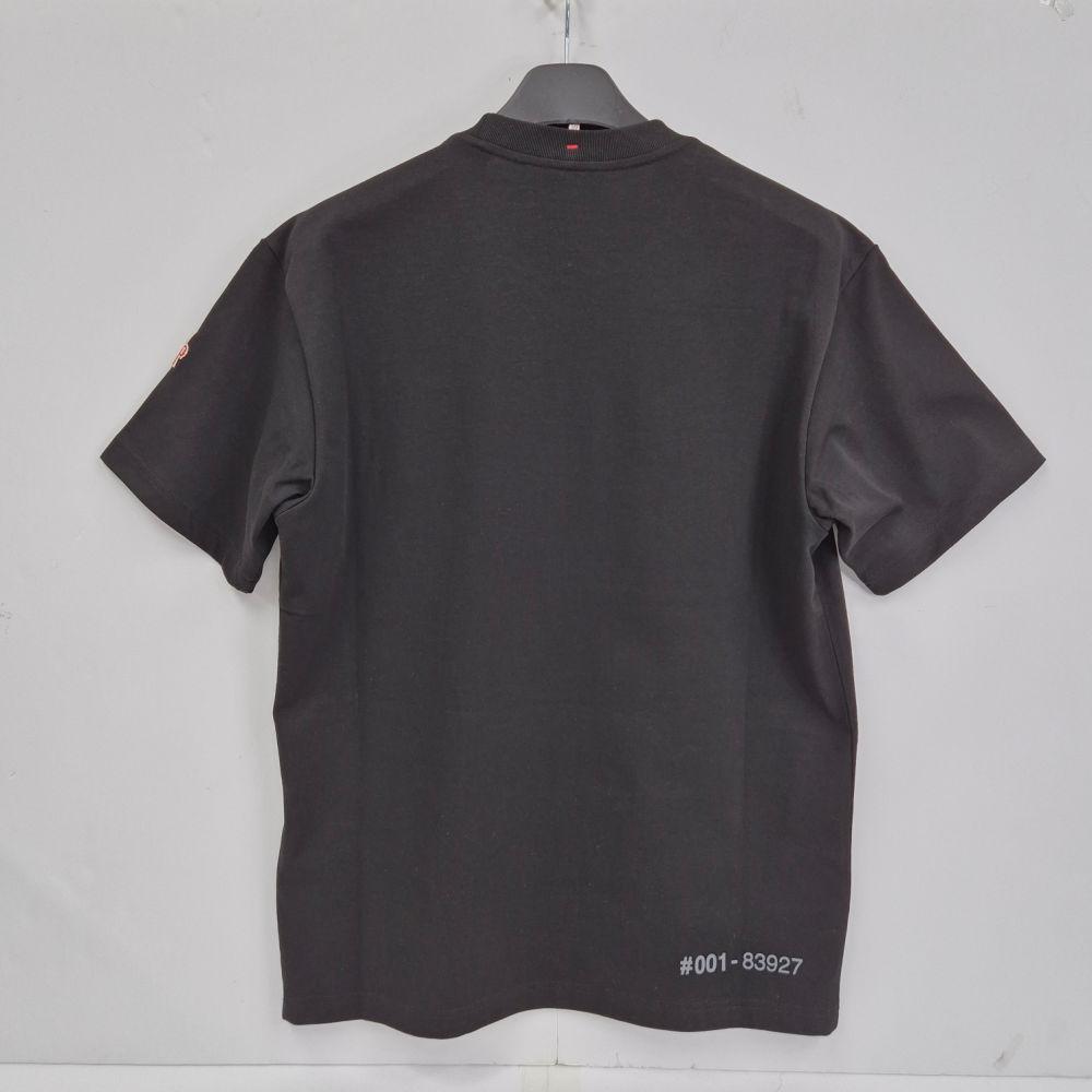 Moncler Grenoble Logo Men’s Short Sleeve T-Shirt Black