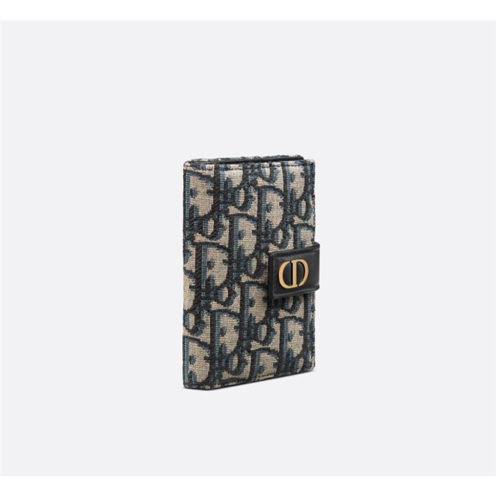 DIOR 30 Montaigne Vertical Card Holder Oblique S2339UTZQ
