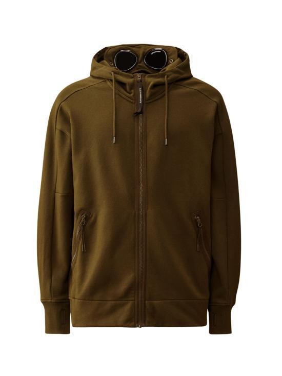 CP Company Diagonal Raised Fleece Goggle Hoodie Sweatshirt Wom RCCMSS 715A005086