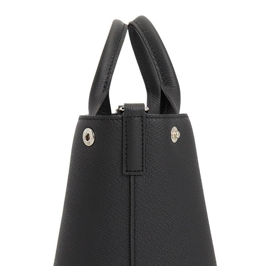 Longchamp Le Roseau S Women’s Leather Tote Bag Black