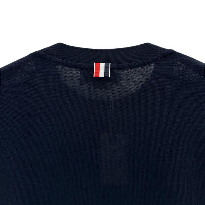 THOM BROWNE Light Armband Short Sleeve T-Shirt MJS247A415
