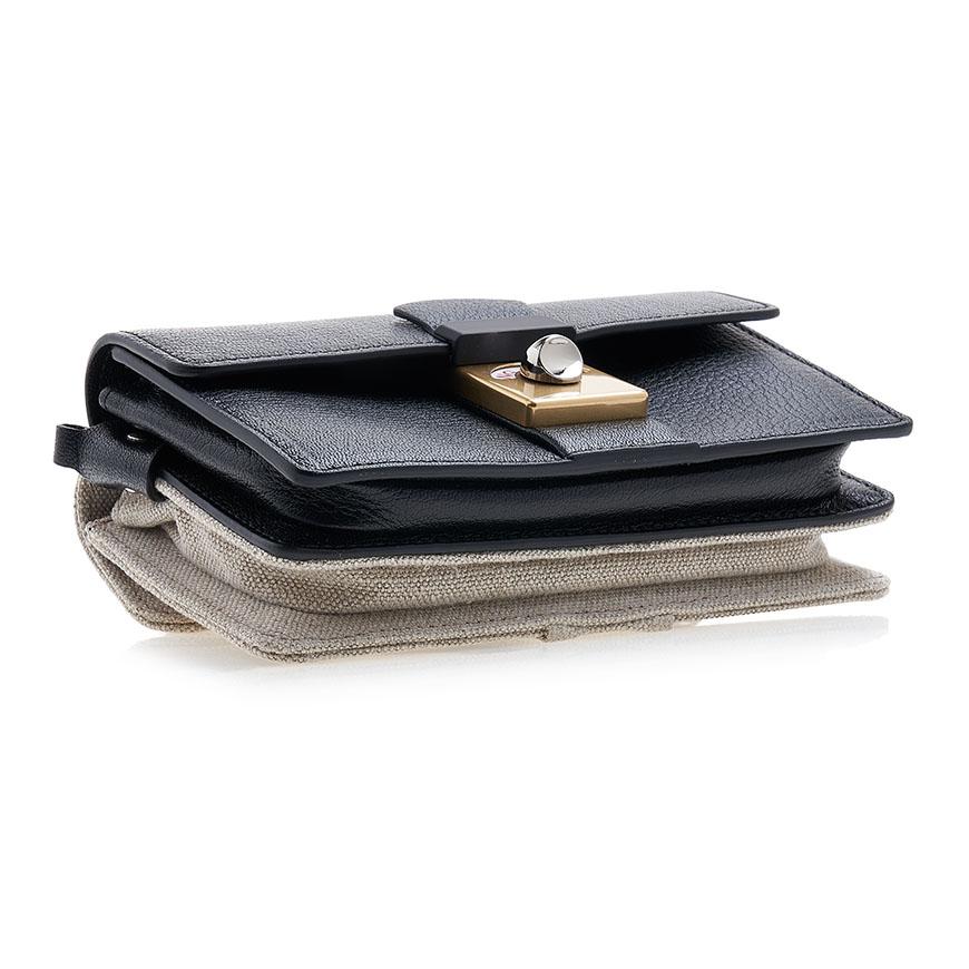 Maison Margiela Beige Leather Crossbody Bag
