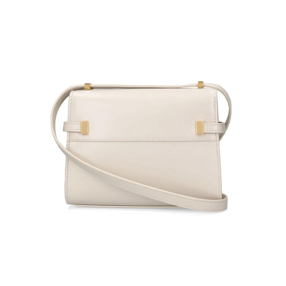 Saint Laurent Medium Manhattan Shoulder Bag Blanc Vintage 5792710SX0W9207