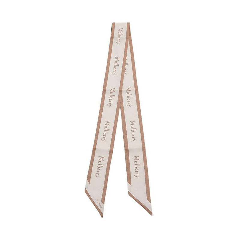 Mulberry Women’s Logo Skinny Scarf