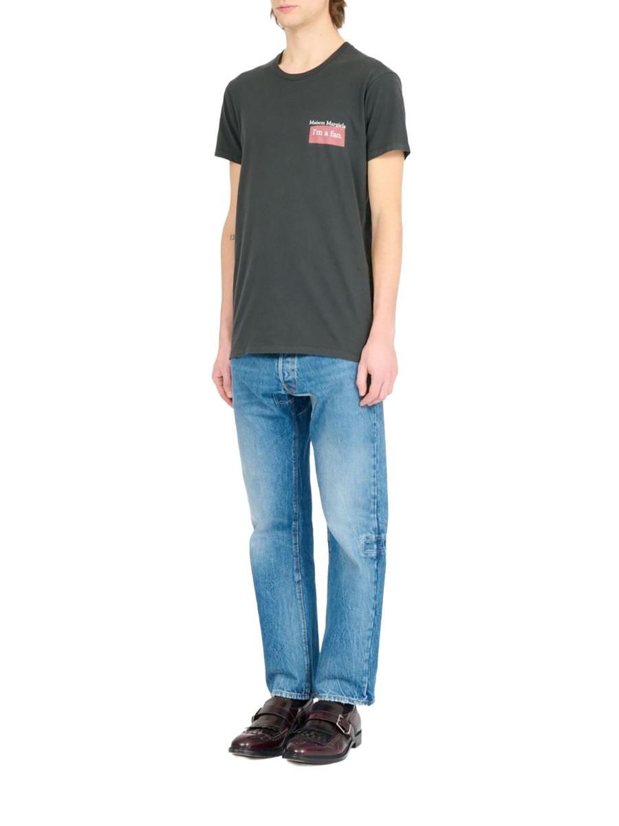 Maison Margiela Short Sleeve T-Shirt FW25 Black Cotton Men