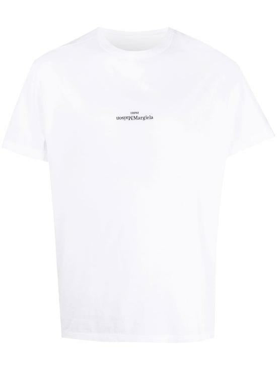 Maison Margiela Signature Stitch Reverse Logo Short Sleeve T-Shirt