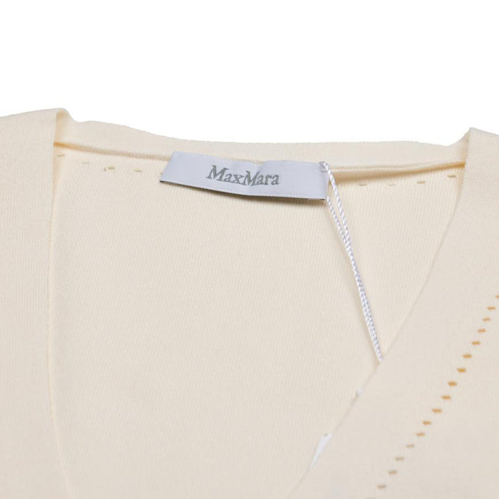 Max Mara Women’s Wool Blend Crewneck Sweater NADAR Beige