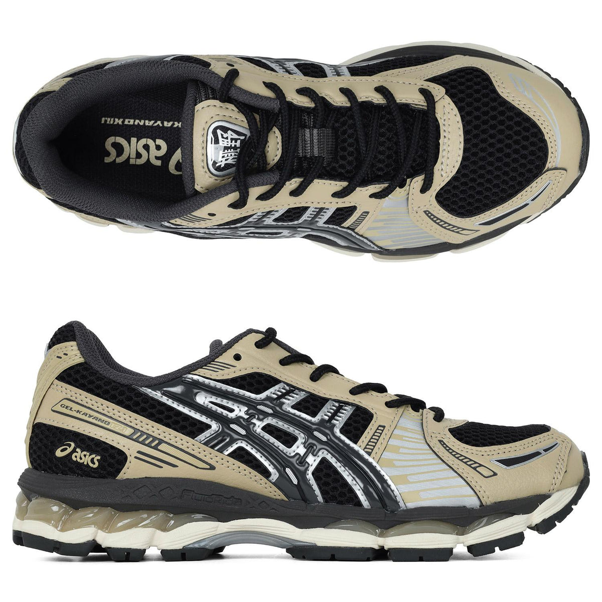 Asics Black Obsidian Gray Gel Kayano 121 Low-Top Sneakers 1203A759 002