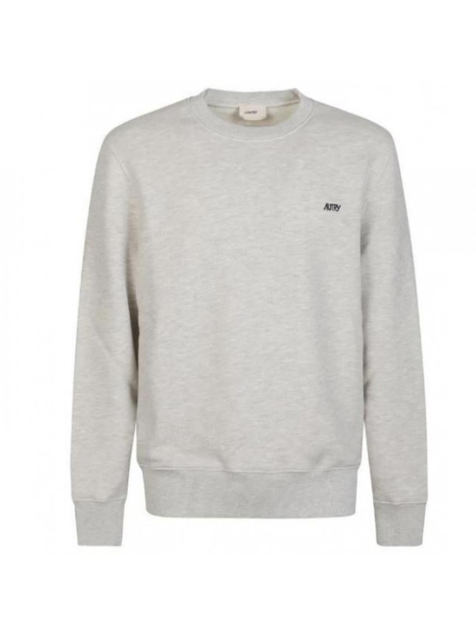 AUTRY Men's Embroidered Logo Crewneck Sweatshirt SWPM 001M