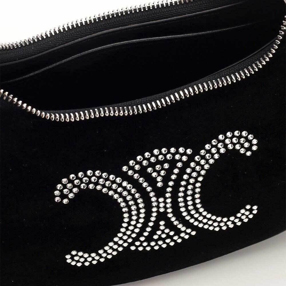 CELINE Velvet Ava Tote Bag Black Women’s