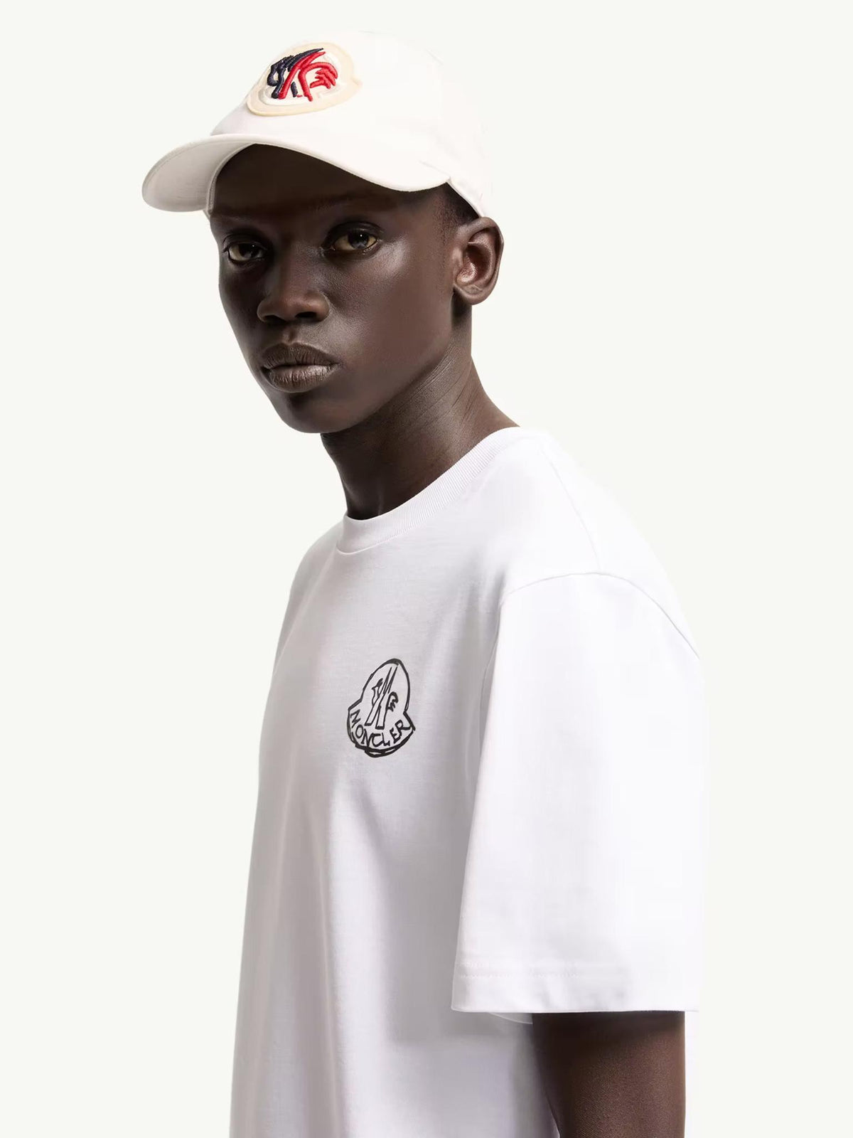 Moncler Short Sleeve T-Shirt Men’s Cotton Crewneck Black