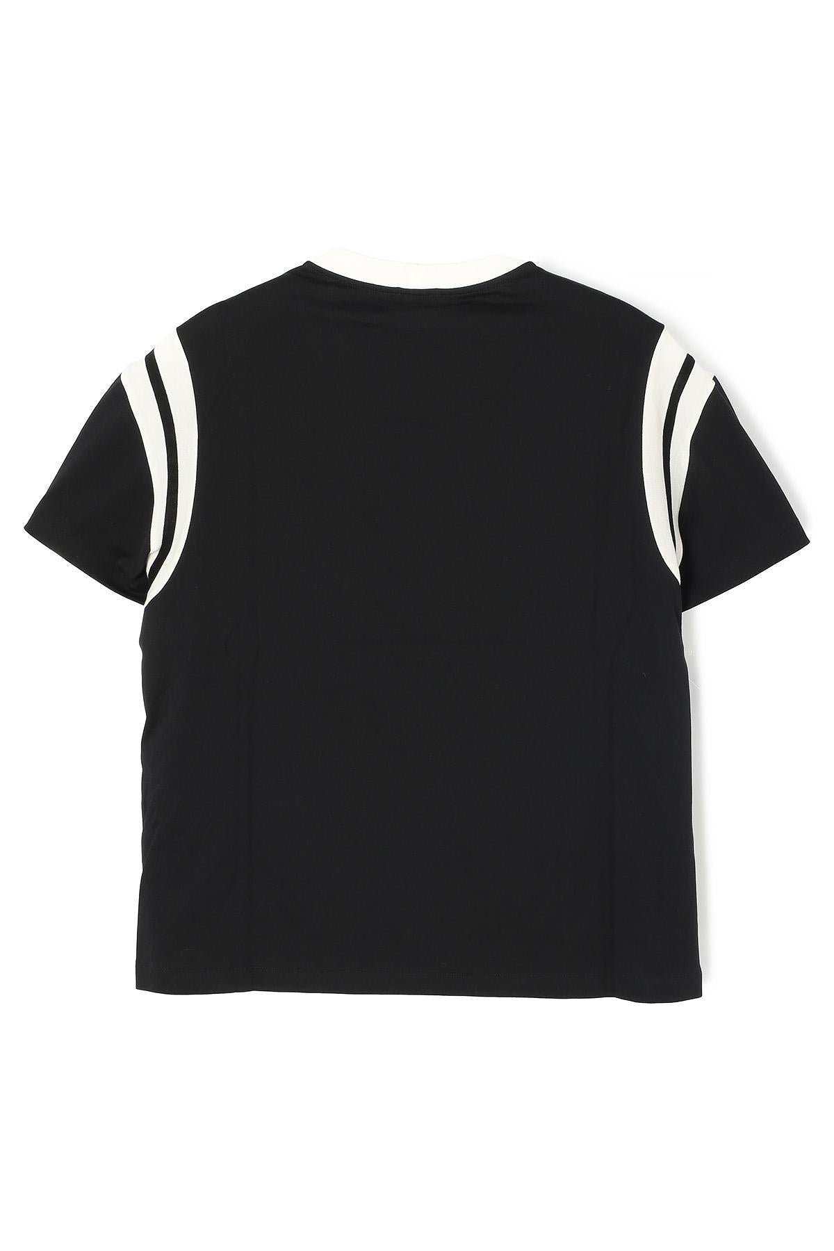 CELINE Triomphe Regular Short Sleeve T-Shirt Black White 2X30O671Q 38AW