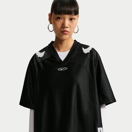 Nike Short Sleeve T-Shirt for Women IQ6138 010 DOM