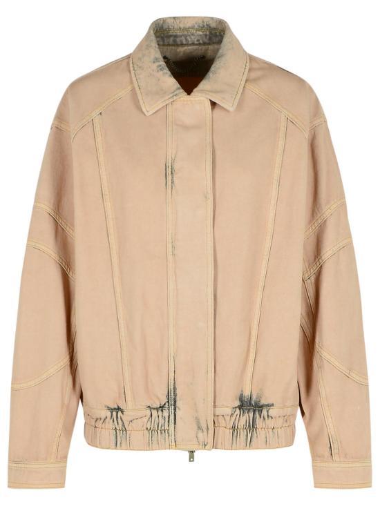 GOLDEN GOOSE Pink Denim Jacket for Women