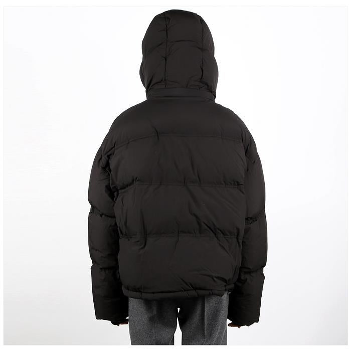 AMI Quilted Hooded Down Jacket for Men