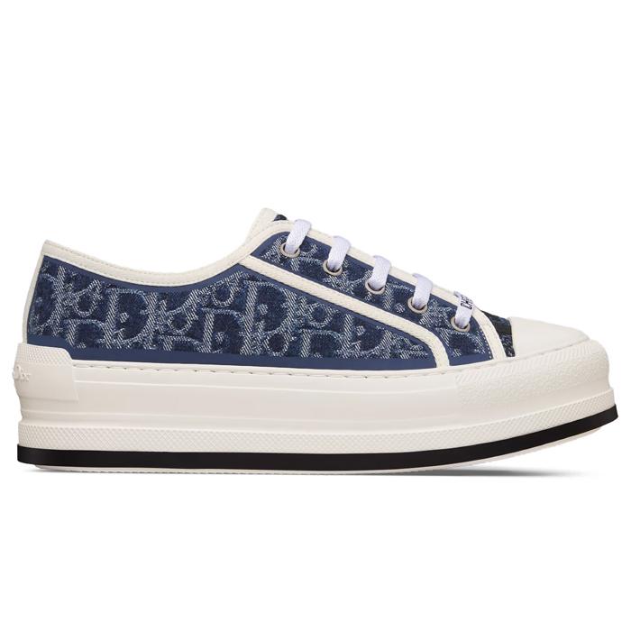 DIOR Platform Low-Top Sneakers KCK386DJE 30B DENIM