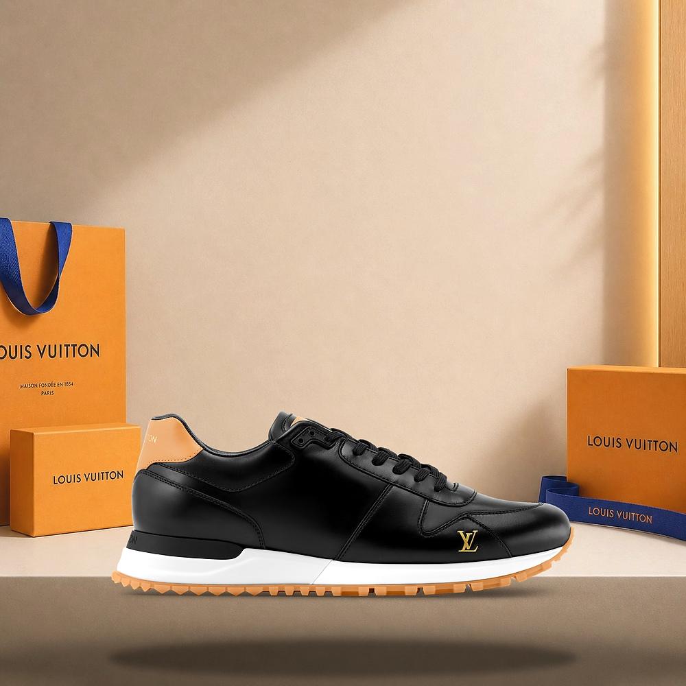 Louis Vuitton Run Away Sneakers Black Low-Top Men’s
