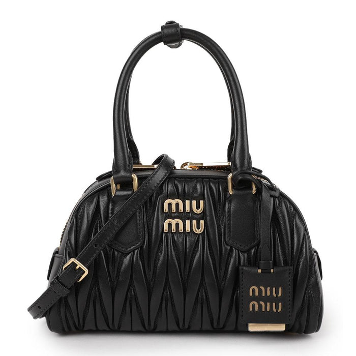 Miu Miu Arcadie Matelasse Tote Bag