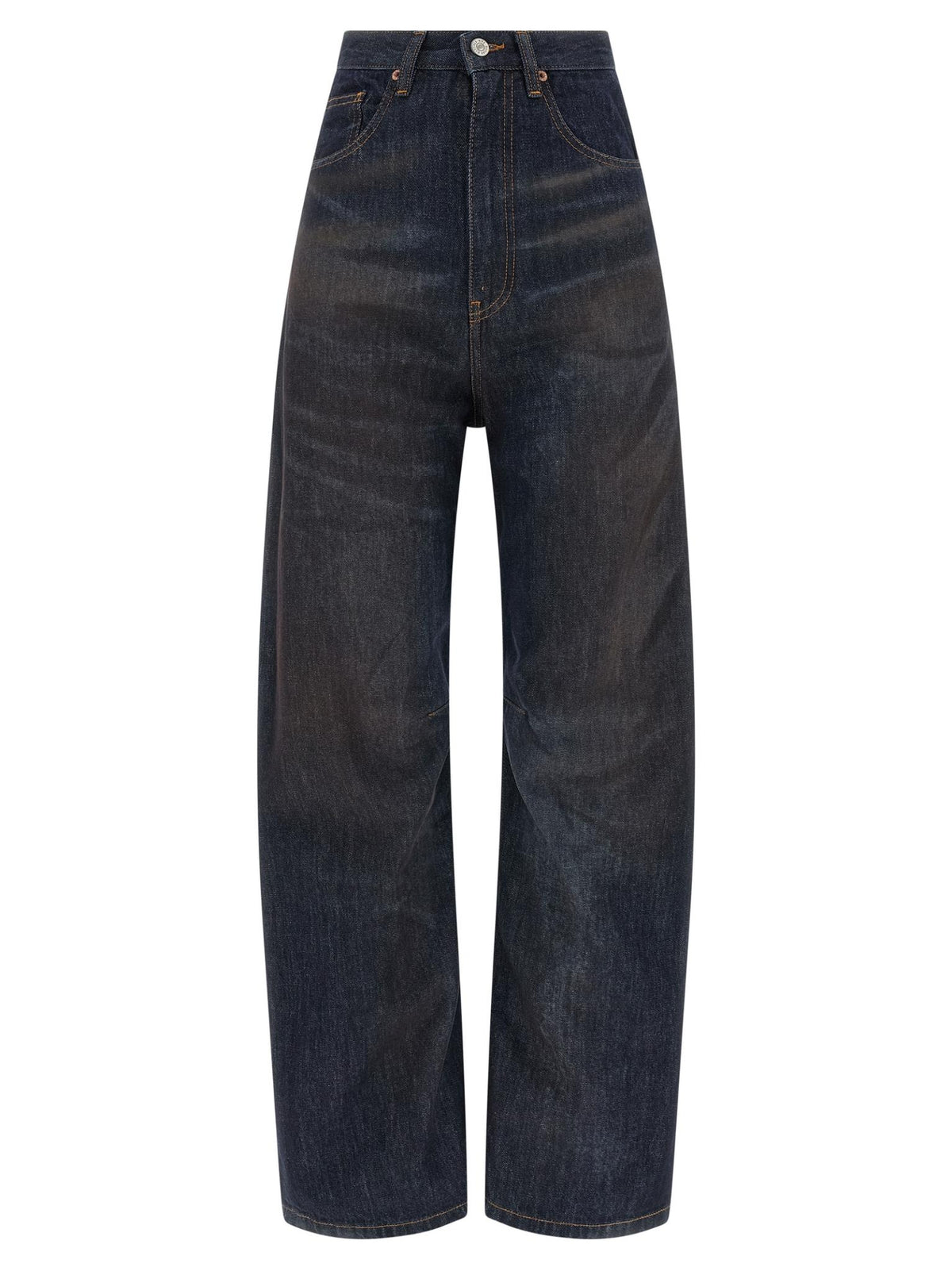 Maison Margiela Blue Denim Jeans Women’s Pants