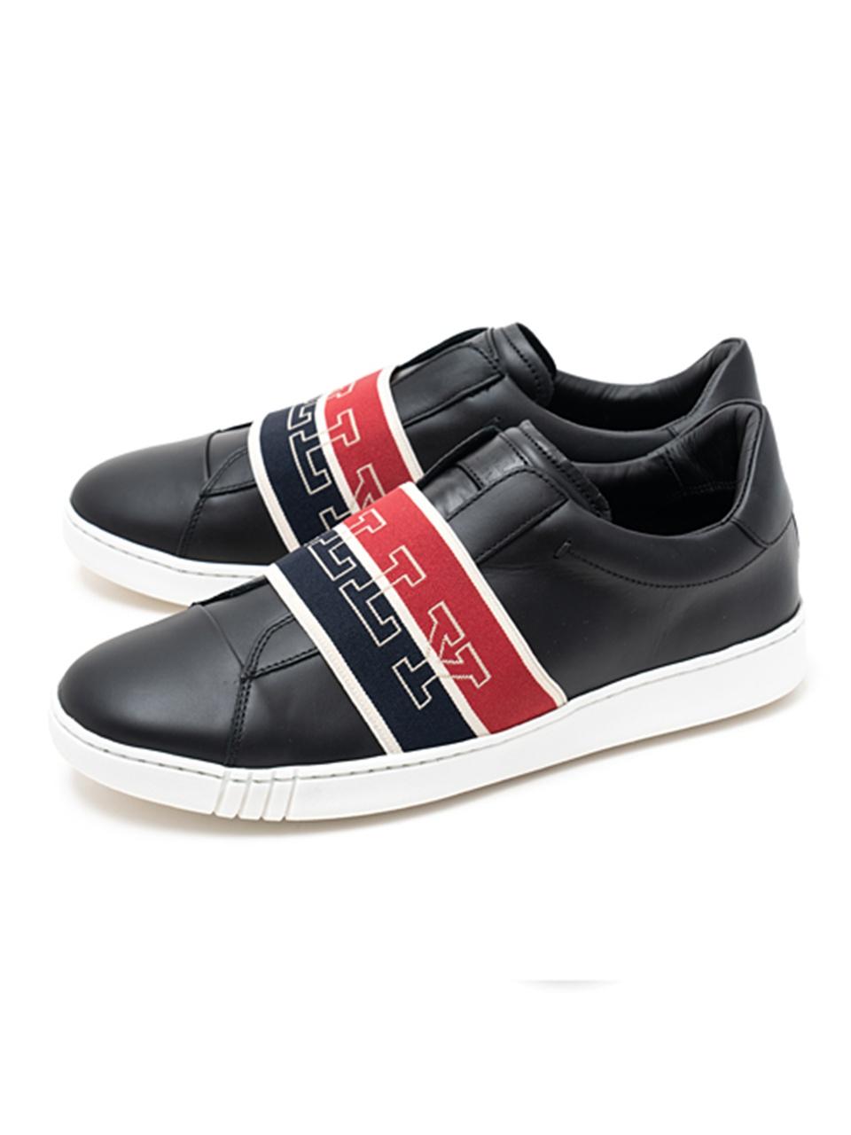 BALLY Men’s Leather Low-Top Sneakers White WICTOR 200