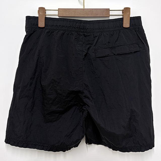 STONE ISLAND Logo Metal Econyl Swim Shorts Black Men