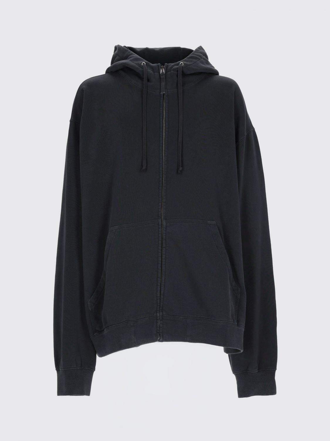 Maison Margiela Cotton Sweatshirt Jacket Navy Men’s