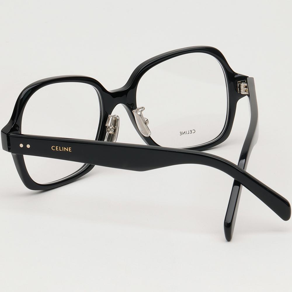 CELINE Acetate Full-Rim Eyeglass Frames Unisex Asian Fit CL50148F 001