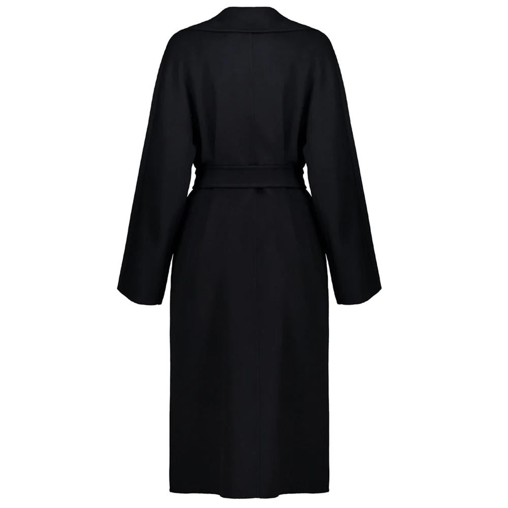 Max Mara CLES Wool Coat Black 2360110137 007