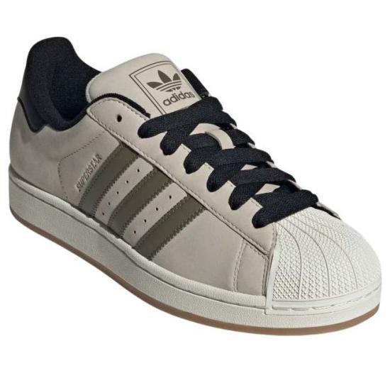 Adidas White Leather Low-Top Sneakers for Men
