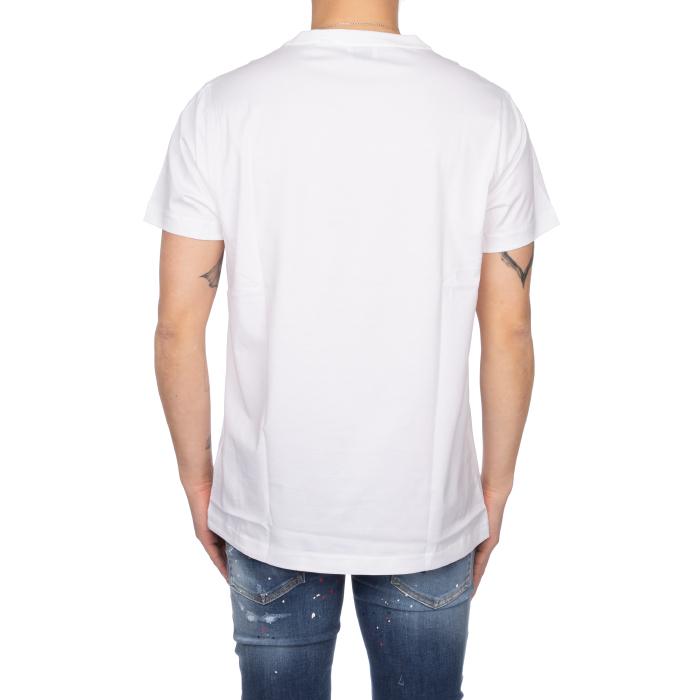 BURBERRY Men’s Monogram Motif Cotton T-Shirt White