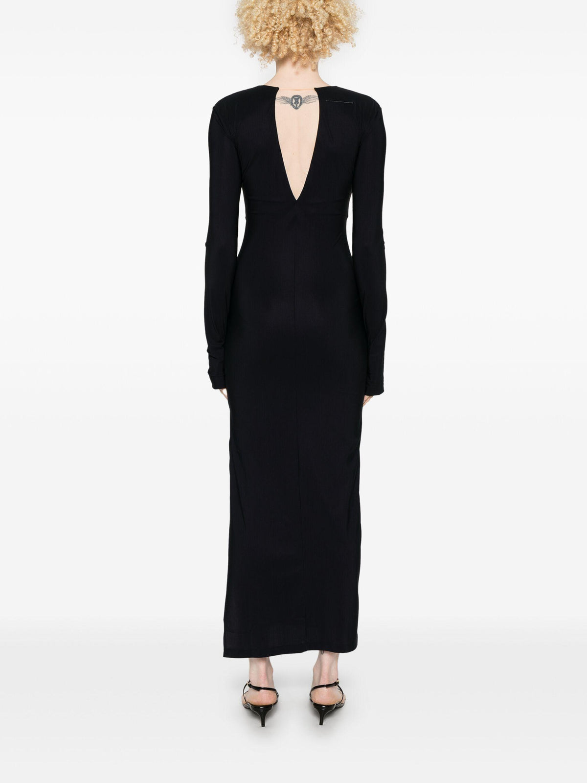 Maison Margiela Long Sleeve Midi Dress