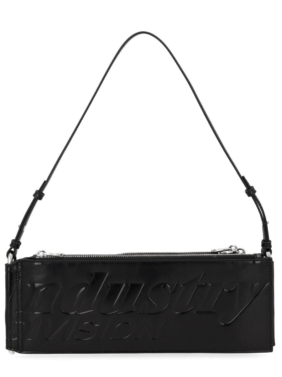 DIESEL Black Leather Shoulder Bag