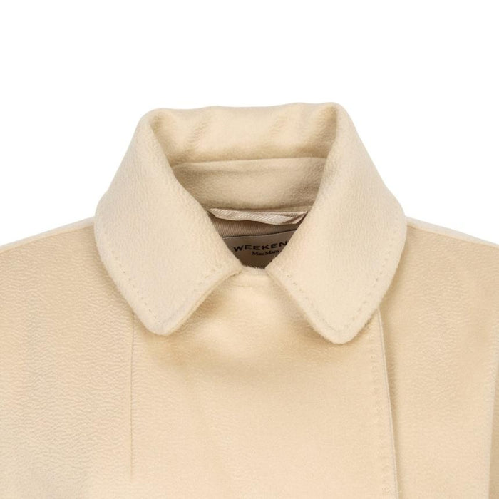 Max Mara Weekend Regina Coat Resina Beige Wool Coat