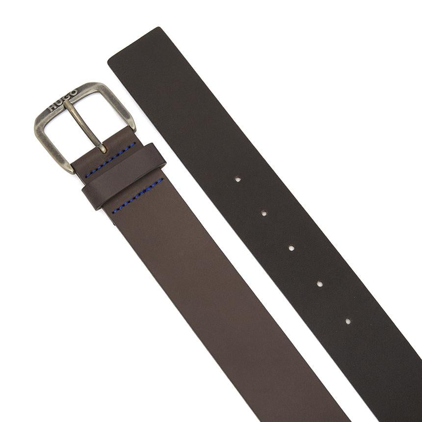 HUGO BOSS Men's Leather Belt 505221 58 202