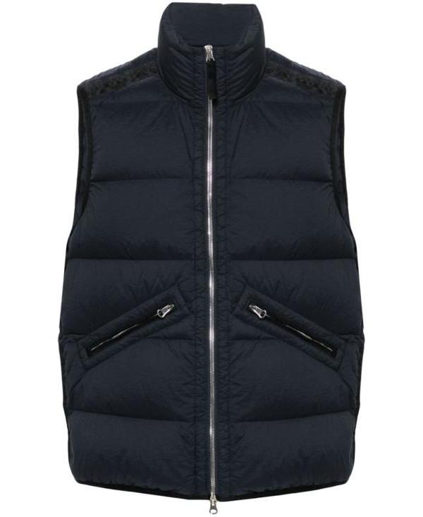 STONE ISLAND Seamless Nylon DownTC Vest Black