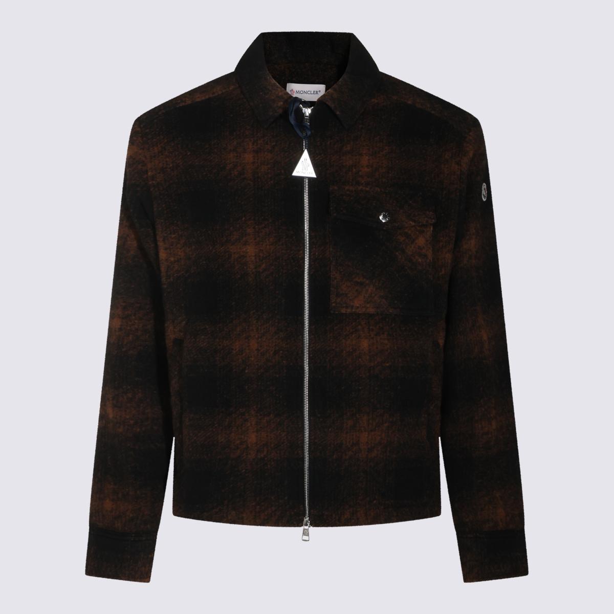 Moncler Black Casual Long-Sleeve Shirt