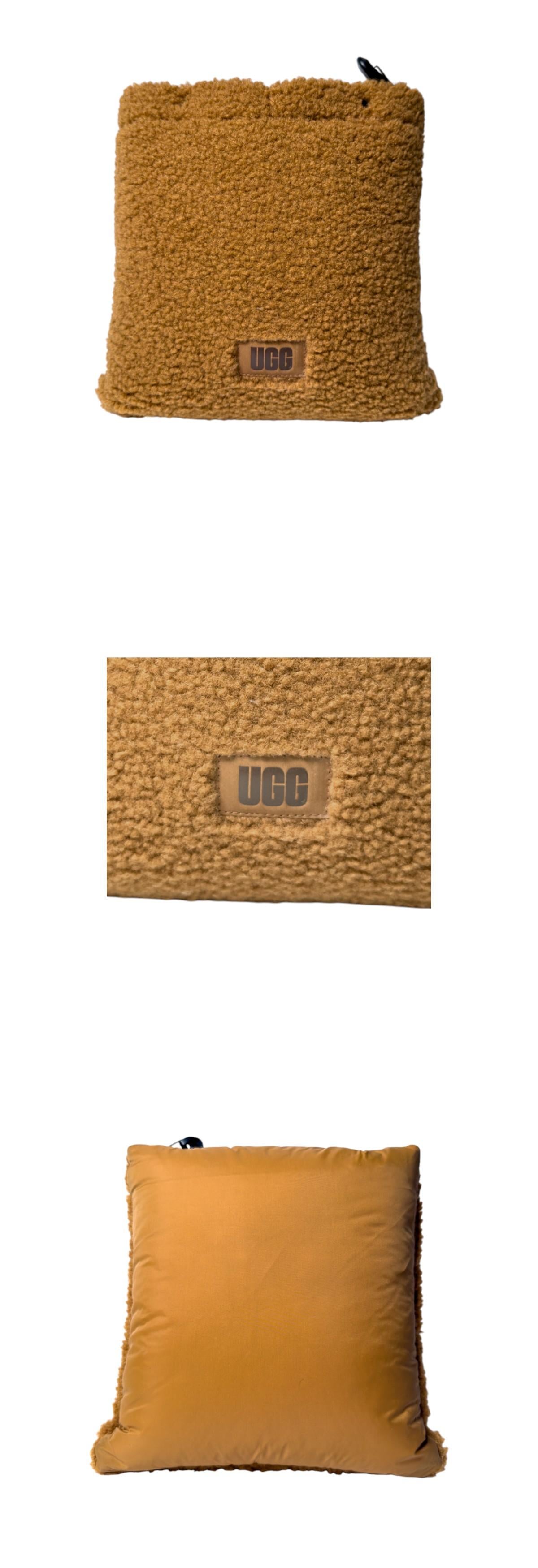 Ugg Chestnut UGGfluff Packable Scarf