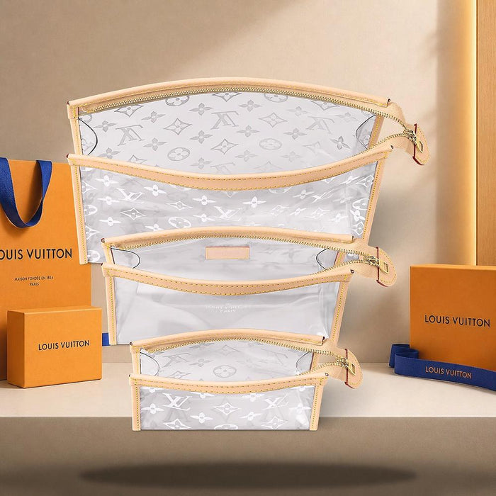 Louis Vuitton Trio Pochette Toilette Large Clutch