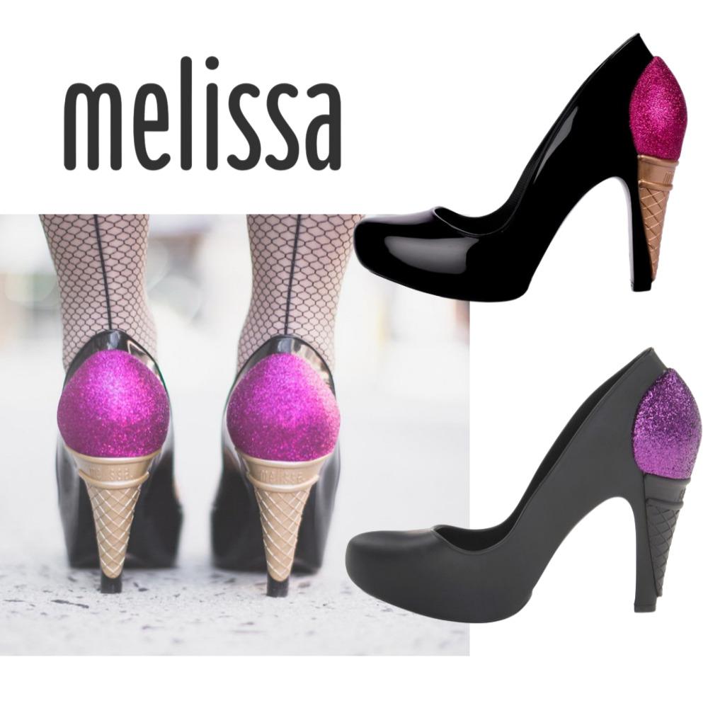 MELISSA Karl Lagerfeld Ice Cream Pumps Heels