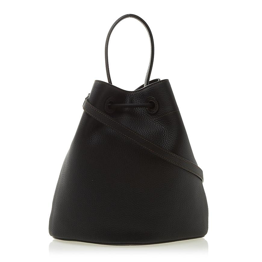BURBERRY Small Grainy Leather TB Buc 8055691 LL SM DRAWSTRING BUCKET LGL A1189 1