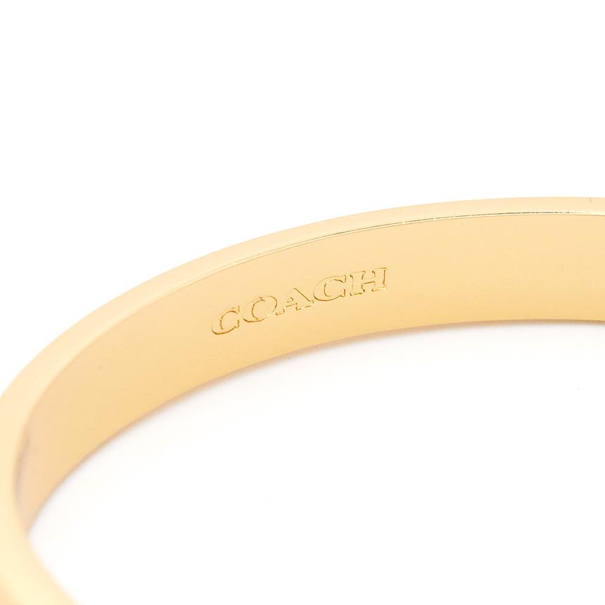 Coach Signature Women's Bangle Bracelet 335948 GLD 710