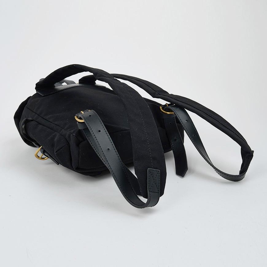 Vivienne Westwood Highland Small Backpack Black Leather Women