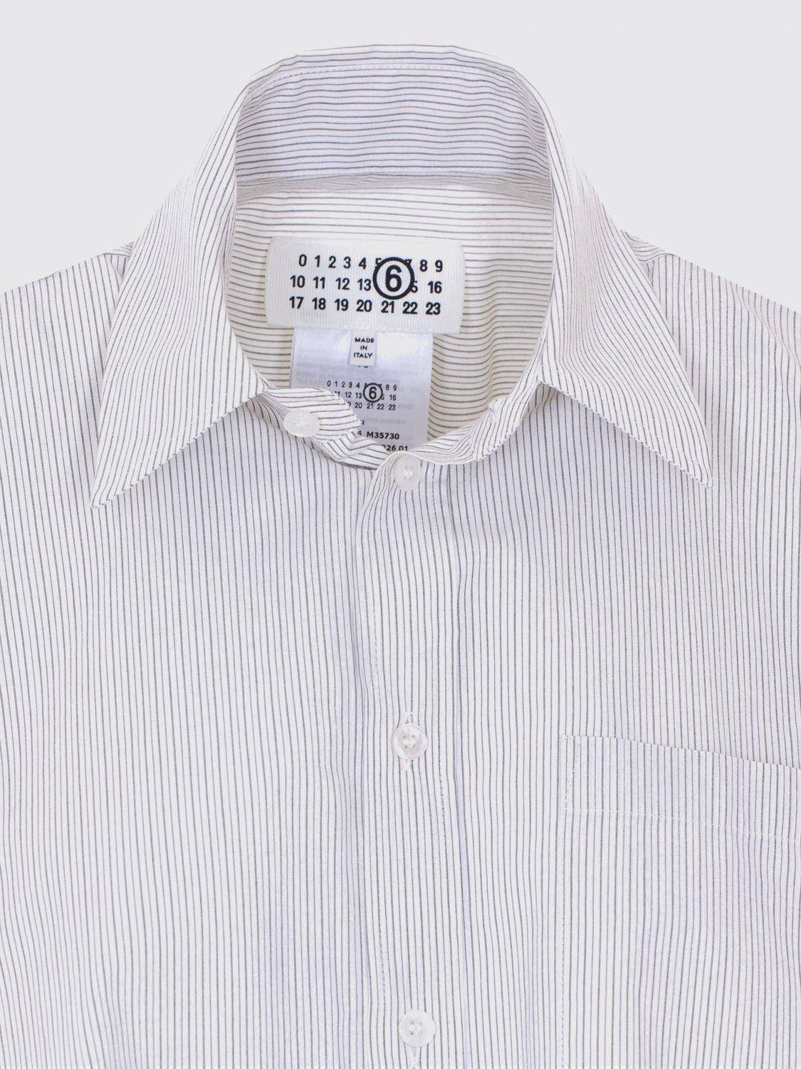 Maison Margiela Short Sleeve Shirt White Cotton Women’s