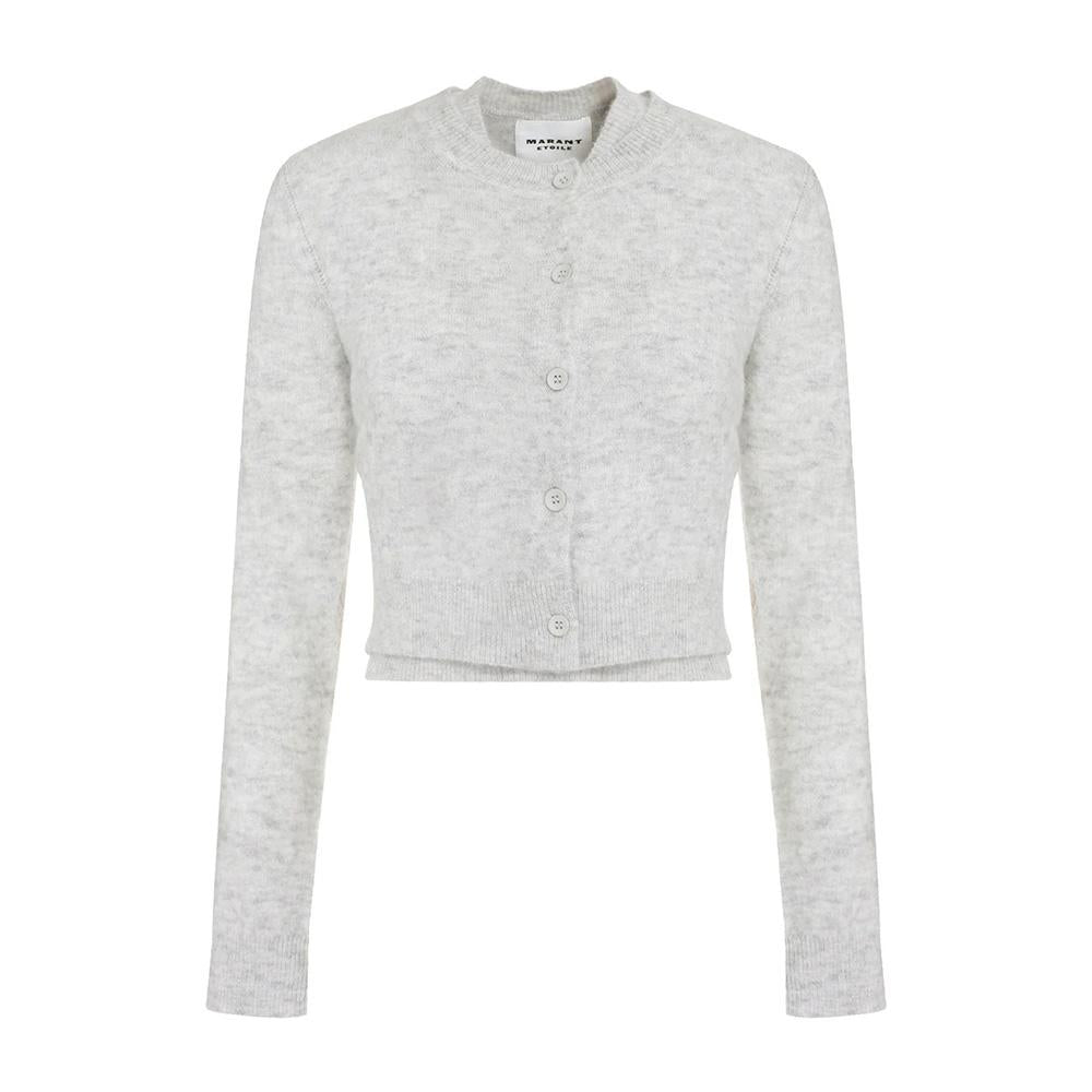 Isabel Marant Grey Amentha Knit Cardigan