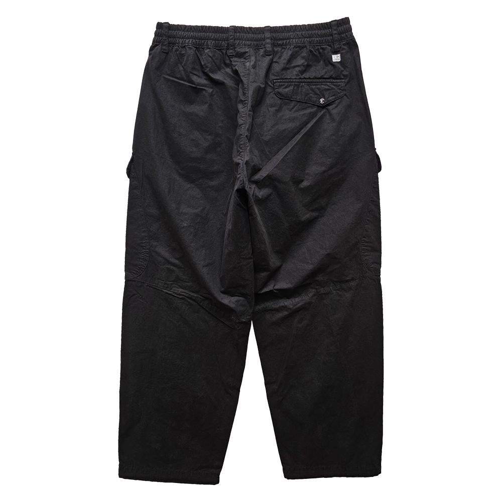 CP Company Micro Reps Lens Boxy Cargo Pants Black