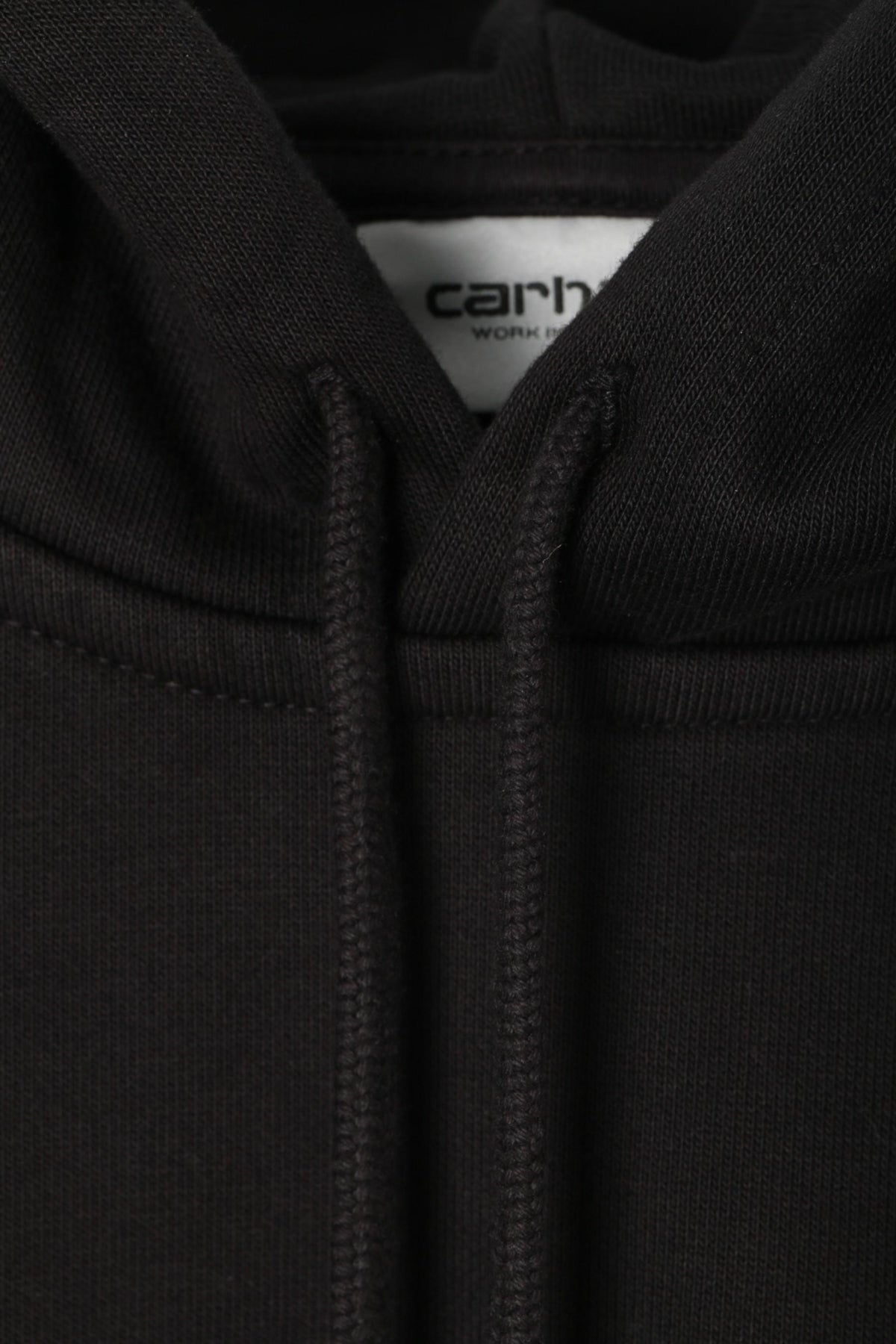 CARHARTT WIP Stargazer Logo Black Hooded Sweatshirt Unisex I034689 0D2XX