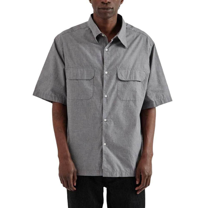 nanamica Regular Collar Short Sleeve Shirt S26SG068E N