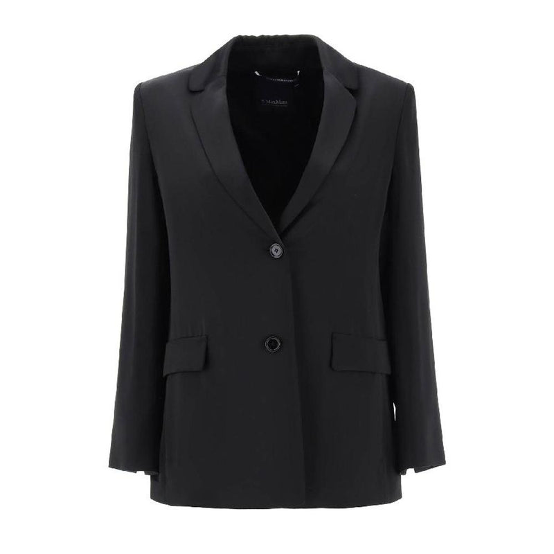 Max Mara Single-Breasted Blazer Jacket 23FW Beige