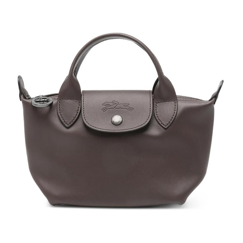 Longchamp Le Pliage Extra XS Tote Bag Black Leather