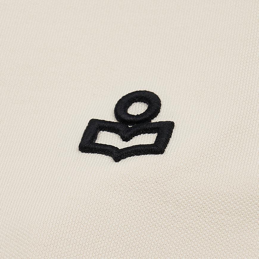 Isabel Marant Men’s Anafi Polo T-Shirt Navy Cotton